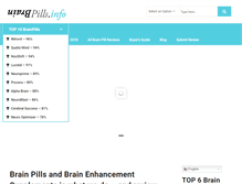 Tablet Screenshot of brainpills.info